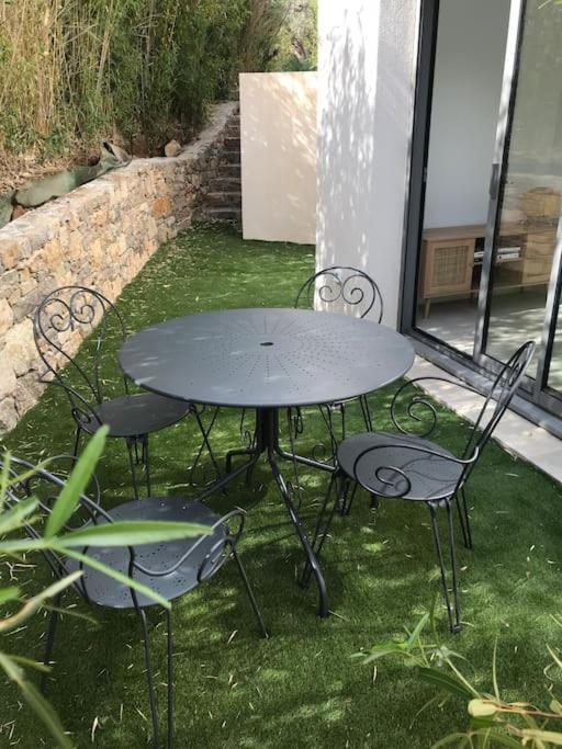T2 Neuf Sur Jardin Proche Plage Каркеран Екстериор снимка